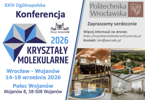 Plakat z zaproszeniem na konferencję. 